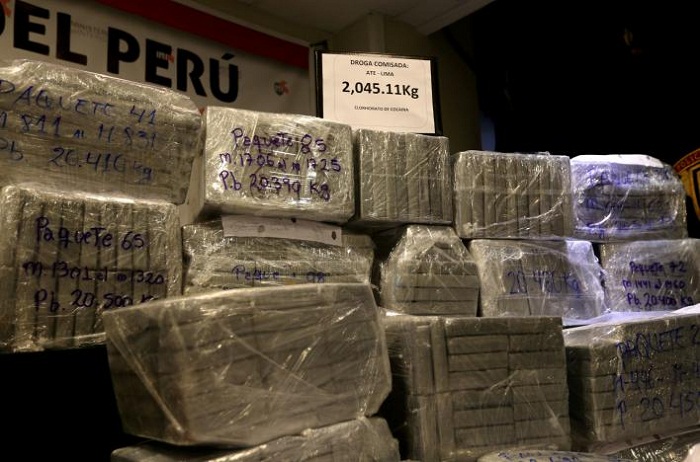 Peru seizes  two tons of cocaine in asparagus packages